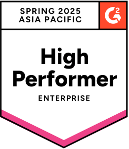 G2 Spring 2025 Asia Pacific High Performer Enterprise badge