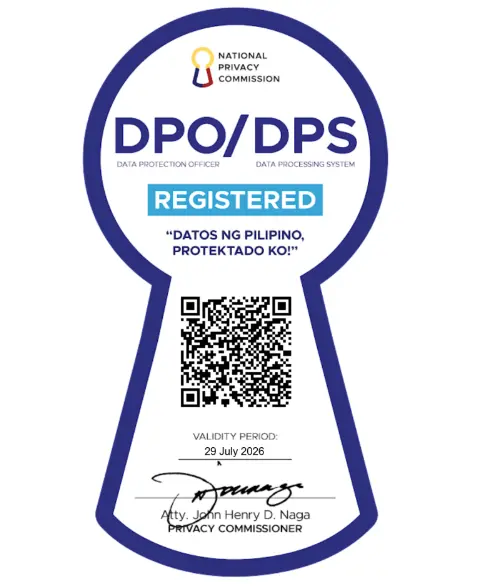 Certification badge